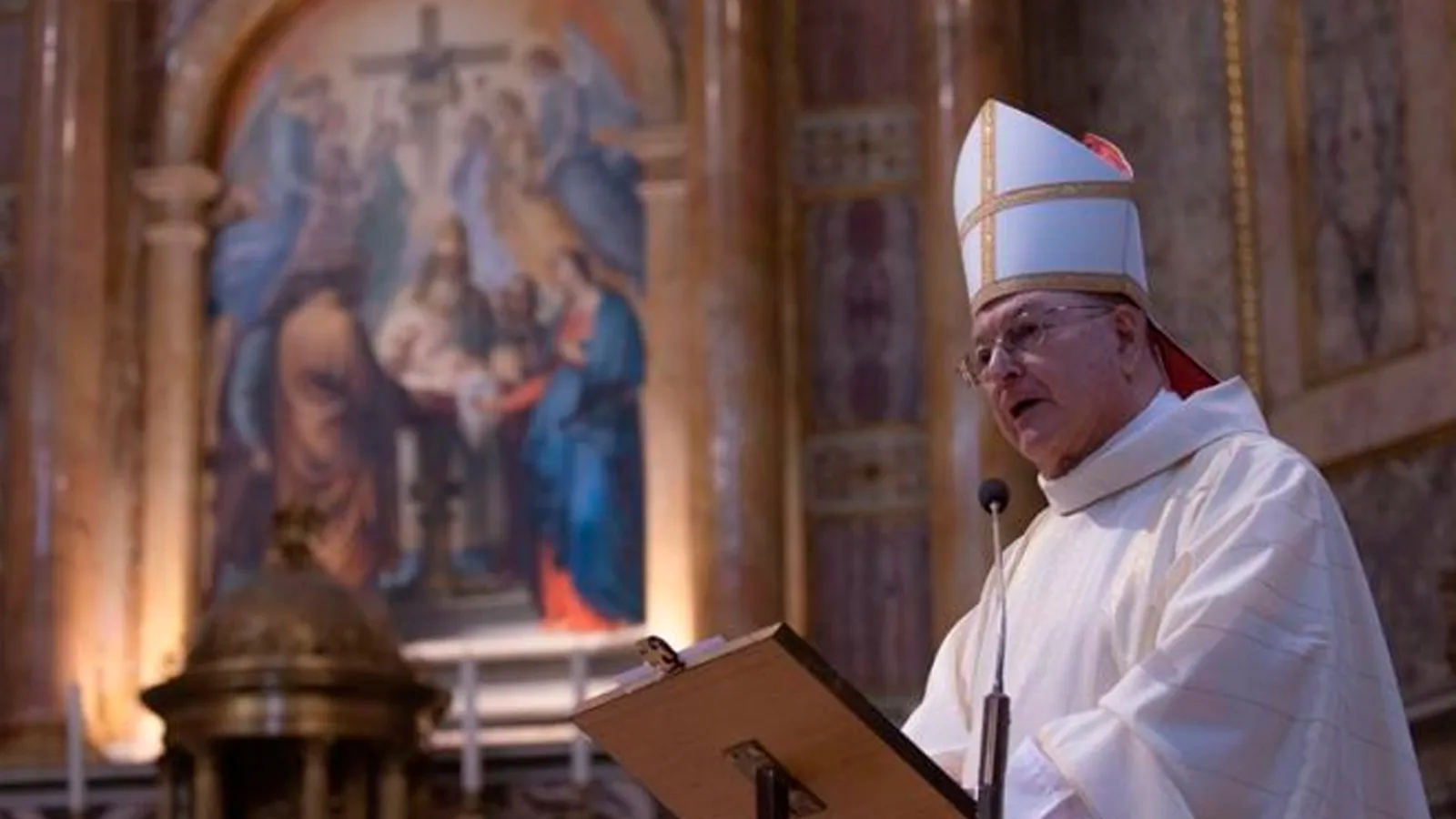El Cardenal Gianfranco Ghirlanda, SJ, toma posesión de su iglesia titular en Roma, la Iglesia del Gesù, el 8 de diciembre de 2022.?w=200&h=150