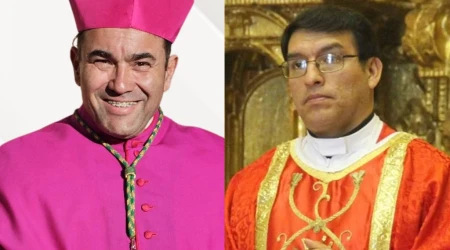 Mons. Giovanni Cefai y Mons. Ciro Quispe López.