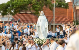 Edición anterior del Gran Rosario de Bendiciones Crédito: R. Fernández/Iglesia Católica en Montevideo