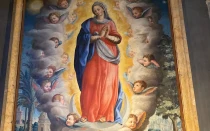 Esta imagen se conserva en la iglesia de San Vital, construida en el año 386, en Roma