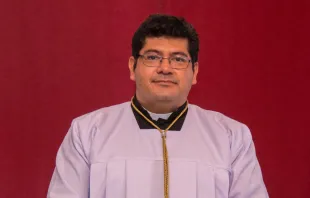 P. Eddy René Calvillo Díaz. Crédito: Arzobispado de Guatemala