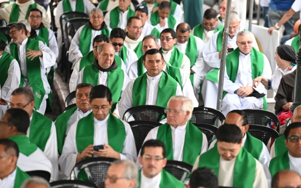 Sacerdotes de la Arquidiócesis de Guatemala. Crédito: Arzobispado de Guatemala
