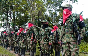 Guerrilleros del ELN en Colombia. Crédito: Flickr Brasil de Fato CC BY-NC-SA 2.0