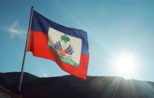 Bandera de Haití. Crédito: Canva.