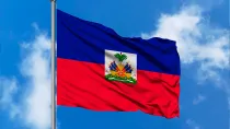 La bandera de Haití.