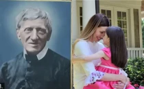 Melissa Villalobos sufrió una grave hemorragia cuando estaba embarazada. San John Henry Newman intercedió y la salvó a ella y a su hija Gemma que ahora tiene 11 años