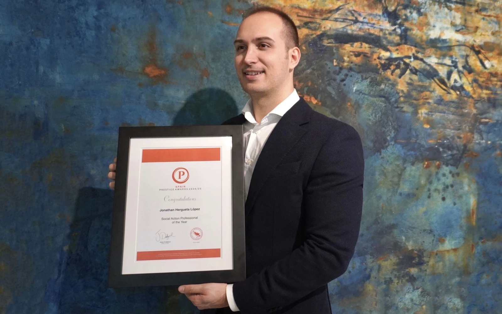 El presidente de la ONG católica “Sonrisas de fe”, Jonathan Hergueta.?w=200&h=150