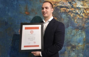 El presidente de la ONG católica “Sonrisas de fe”, Jonathan Hergueta. Crédito: Sonrisas de Fe.