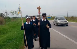 Hermanas de Schoenstatt en peregrinación al Santuario de Aparecida Crédito: Irmãs de Maria de Schoenstatt