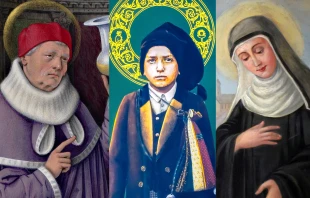 San Cosme. Crédito: Dominio Público - Wikimedia Commons | San Francisco Marto. Crédito: Bill Perry - Shutterstock Santa Escolástica. Crédito: Zvonimir Atletic - Shutterstock