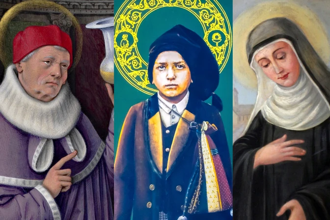 Santos Cosme, Francisco y Escolástica