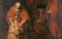 Pintura de Rembrandt: El retorno del hijo pródigo