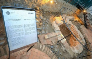 La Iglesia de Santo Domingo presenta hallazgos arqueológicos tras su restauración, en presencia de autoridades de la Municipalidad de Lima y Prolima. Crédito: Cortesía de Andina.