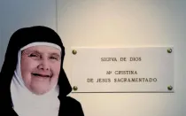 Hermana Cristina de Jesús Sacramentado.