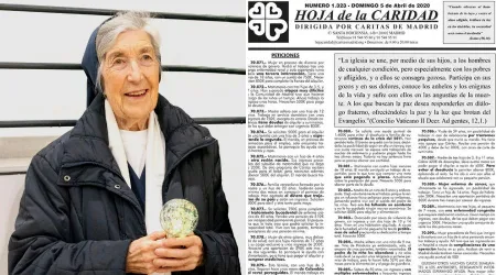 Fallece la hermana Josefina Salvo, editora de la Hoja de la Caridad durante décadas