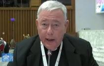El Cardenal Jean-Claude Hollerich, Relator general del Sínodo de la Sinodalidad.