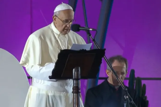 TEXTO Y VIDEO: Discurso del Papa Francisco en Vía Crucis con los jóvenes en JMJ Río 2013 
