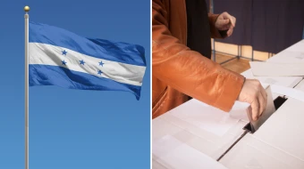 Imagen referencial de las votaciones en Honduras.