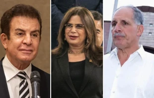 Salvador Nasralla / Rixi Moncada / Nasry Asfura Crédito: Oficina del Presidente de la República de China / Gobierno de Honduras / Alcaldía del Distrito Central