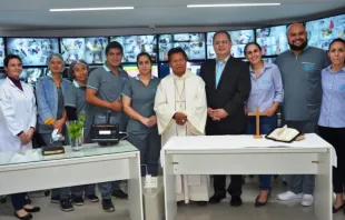 Hospital Católico inaugura el Centro de Comando Hospitalario. Crédito: Graciela Arandia y Carolina Soto. 