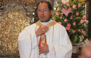 Mons. Miguel Ángel Castro Muñoz Crédito: Diócesis de Huajuapan de León