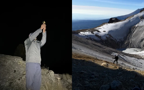 Adoración eucarística en la montaña. Crédito: María Alejandra Ornelas Ochoa