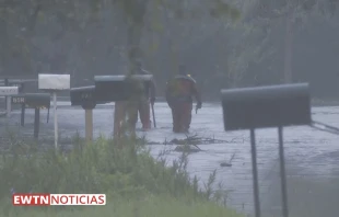 Inundaciones por el Huracán Milton en Florida. Crédito: EWTN Noticias.