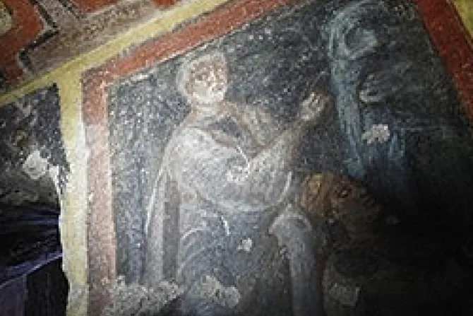 Descubren íconos más antiguos de los Apóstoles en catacumbas de Roma