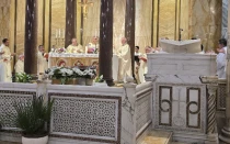 Misa por Francisco de la Iglesia argentina en Roma