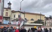 La iglesia atacada por el Estado Islámico el domingo 28 de enero en Estambul.