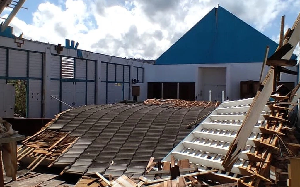 Una iglesia devastada por el huracán Melissa en Jamaica.?w=200&h=150