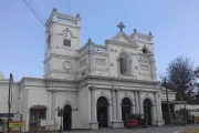 Iglesia San Antonio en Colombo, uno de los templos atacados donde fueron asesinados algunos de las 171 víctimas que podrían ser mártires