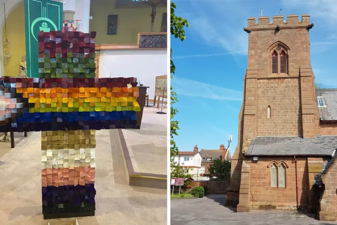 Arquidiócesis promueve Misa “LGBTQ+” con cruz arcoíris en Reino Unido