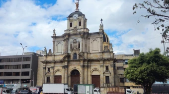 Iglesia del Voto Nacional en Bogotá.