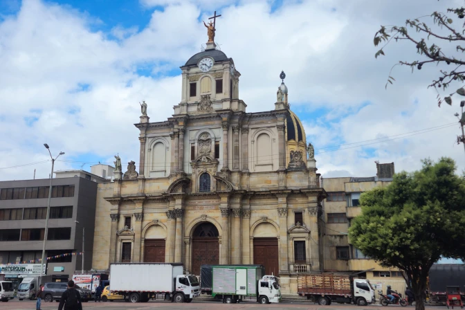 Iglesia del Voto Nacional en Bogotá.