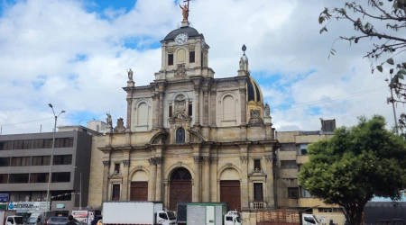 Iglesia del Voto Nacional en Bogotá.
