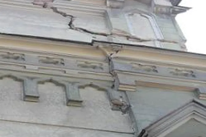 Infraestructura de la Iglesia en Chile severamente dañada tras sismo