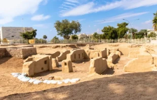 La antigua iglesia de Áqaba es testigo del cristianismo primitivo en Jordania. Crédito: Sanad Sahliyeh - ACI Mena