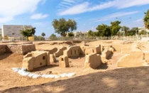 La antigua iglesia de Áqaba es testigo del cristianismo primitivo en Jordania.