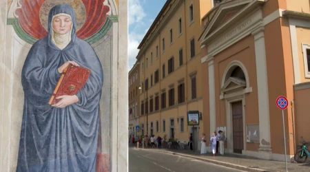 La capilla Santa Mónica de los Agustinos.