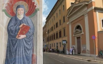 La capilla Santa Mónica de los Agustinos.