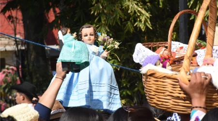 Imágenes del Niño Dios en la Candelaria