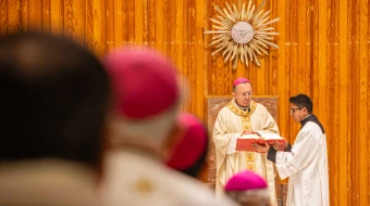 Mons. Joseph Spiteri, Nuncio Apostólico en México, presidió el 10 de noviembre la Santa Misa con la que comenzó la Asamblea Plenaria de la Conferencia del Episcopado Mexicano.