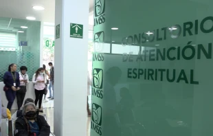 Consultorio de atención espiritual. Crédito: EWTN