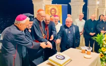 Inauguración del Instituto Teológico de la Anunciación en Nazaret.