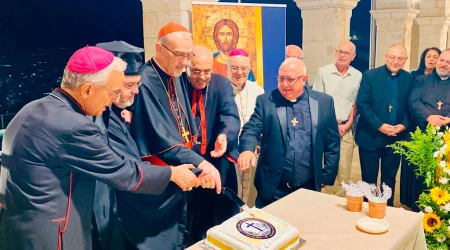 Inauguración del Instituto Teológico de la Anunciación en Nazaret.