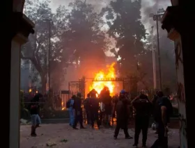 Declaran culpable a hombre acusado de incendiar una iglesia católica en Chile
