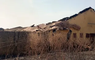 Escombros del Seminario Menor de San Pedro. Crédito: Arquidiócesis de Kaduna. 