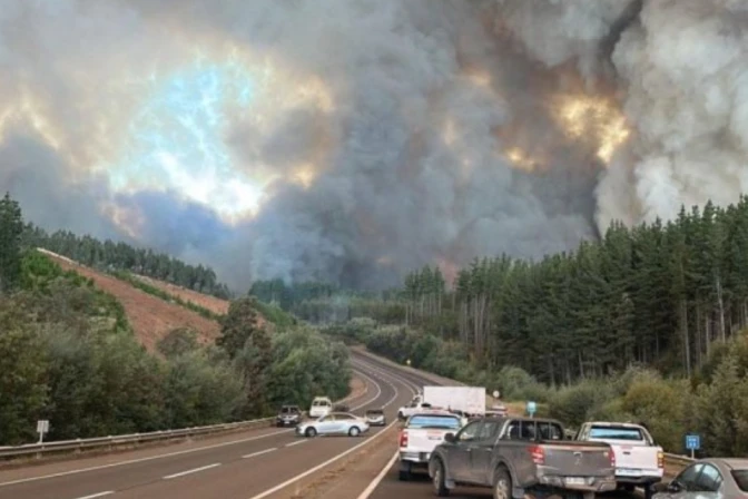Incendios en Chile