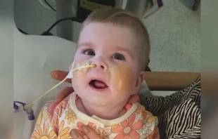 La bebé Indi Gregory +. Crédito: Christian Concern